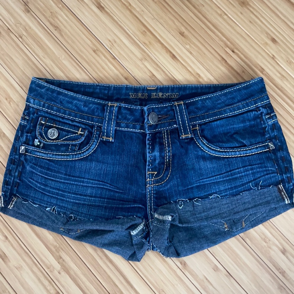 Mek denim shorts